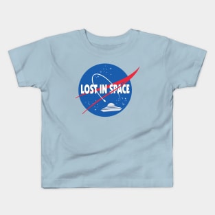 Lost in space NASA mashup Kids T-Shirt